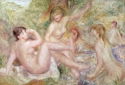 Study for the Large Bathers, 1885-1901 by Pierre Auguste Renoir